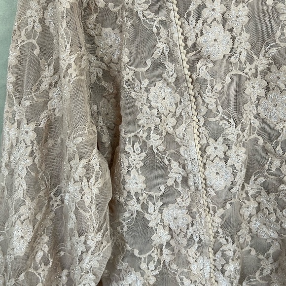 Sillouettes lace 2X top champagne - Picture 4 of 4